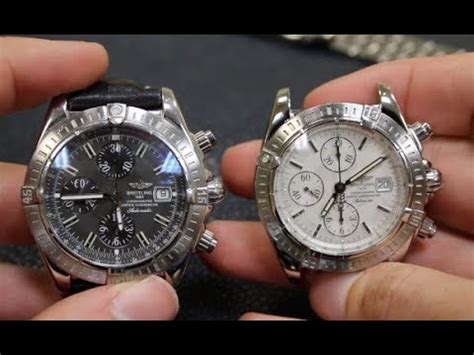 breitling chronomat 40mm pilot fake replica how to tell|how to check for breitling.